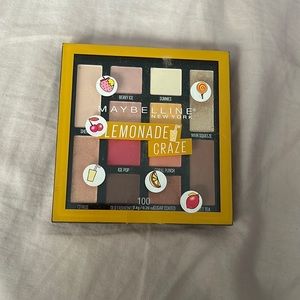 Maybellne lemon craze eye shadow palette